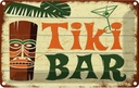 Blechschild 20x30 cm TIKI Bar Cocktail