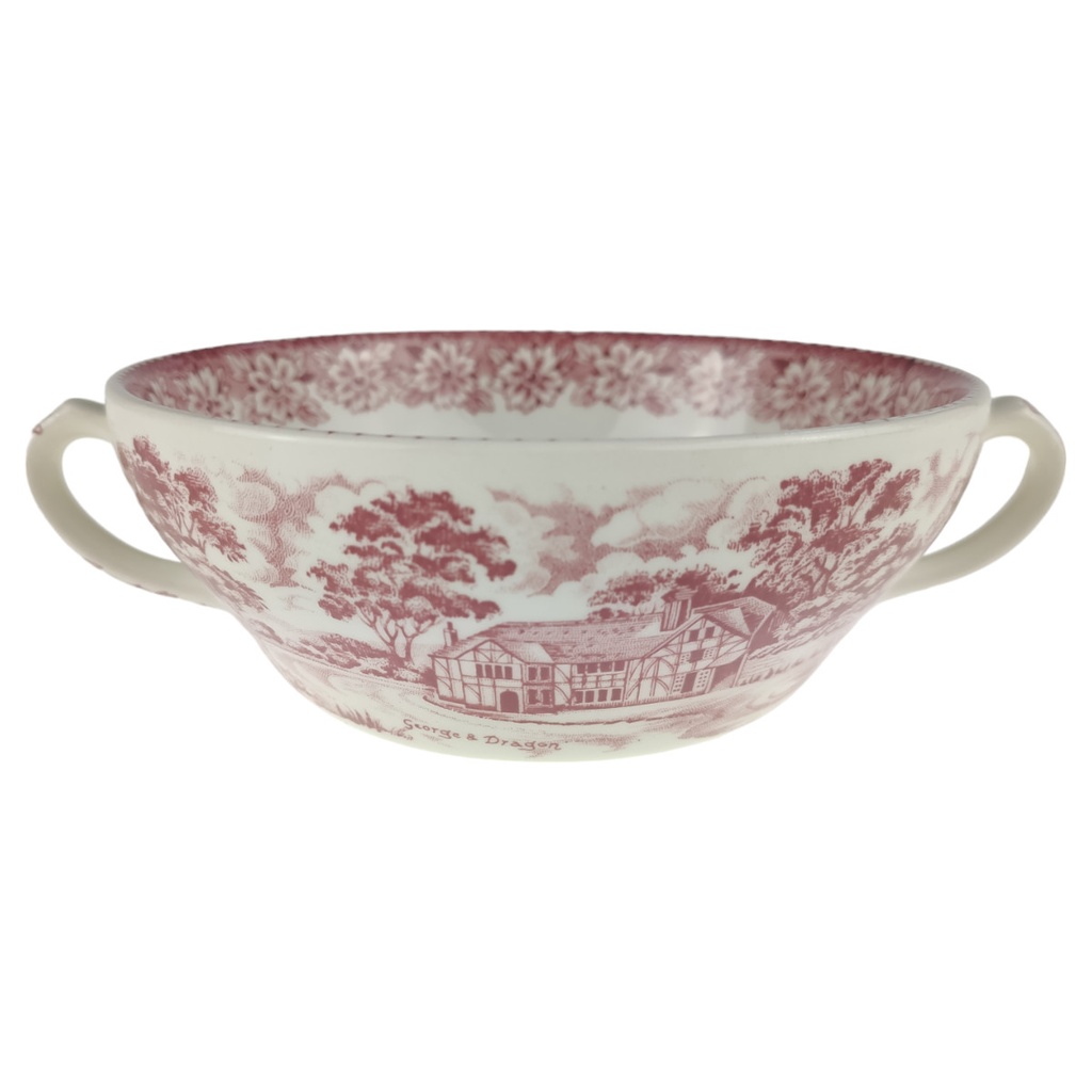 [1805999-2] Suppentasse Grindley English Country Inns Rot