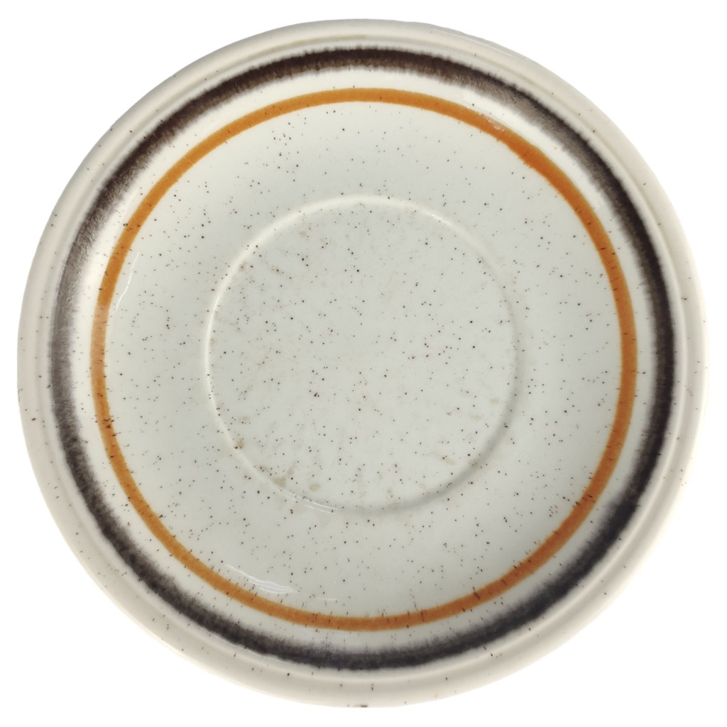 [1806104-3] Untertasse für Kaffee 14 cm Biltons Beige Orange Braun