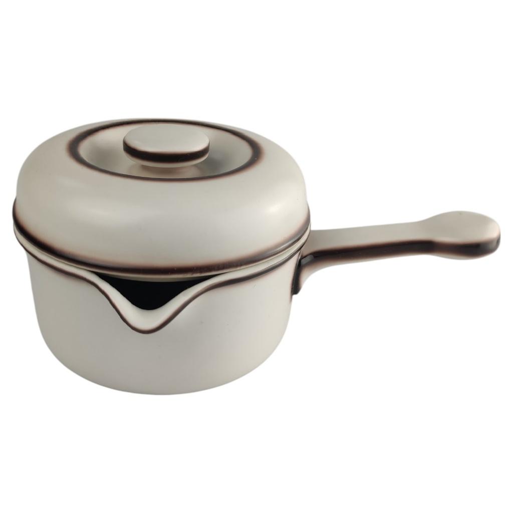 [1806175-1] Buttersauciere mit Deckel Thomas Scandic Shadow braun