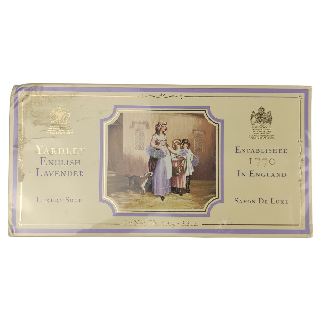 [1806313] 300Gramm Seife Seifen Pack Yardley English Lavender Luxury Soap