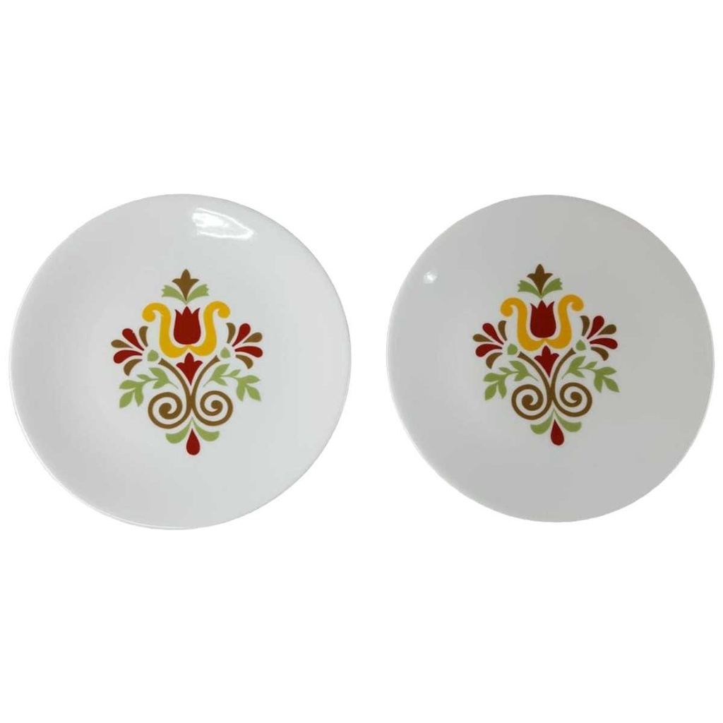 [458110552] 2er Set Kuchenteller Dessertteller 19,6 cm Jaeger & Co PMR Bavaria gebraucht - gut