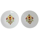2er Set Kuchenteller Dessertteller 19,6 cm Jaeger & Co PMR Bavaria gebraucht - gut