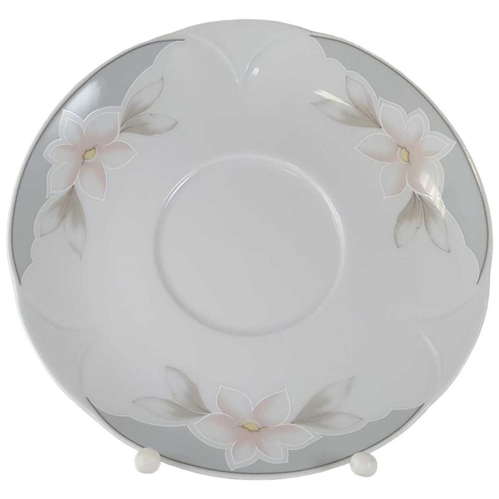 [45812215] Untertasse für Suppe 17,5 cm Winterling Kirchenlamitz Sissi Rosa Blüten gebraucht - neuwertig