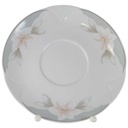 Untertasse für Suppe 17,5 cm Winterling Kirchenlamitz Sissi Rosa Blüten gebraucht - neuwertig