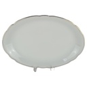 Fleischplatte Steakplatte Goldrand 30 cm Bareuther Waldsassen gebraucht - gut