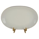 Fleischplatte Steakplatte Goldrand Bavaria 30 cm Bareuther gebraucht - gut