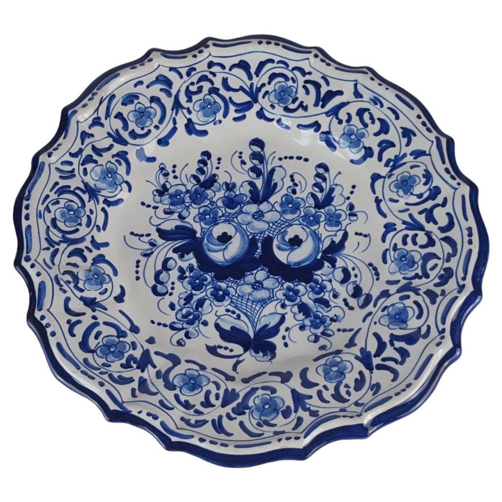 [458139853] Wandteller 25,9 cm Baffoni gebraucht - gut