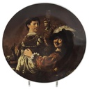 Wandteller 29,5 cm Bareuther Waldsassen gebraucht - gut