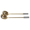 2 Stück Longlöffel Barlöffel Eiswürfel Modele Depose L 23,8 cm