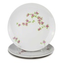 3er Set Kuchenteller Dessertteller 19,6 cm Kahla Streublume gebraucht - akzeptabel