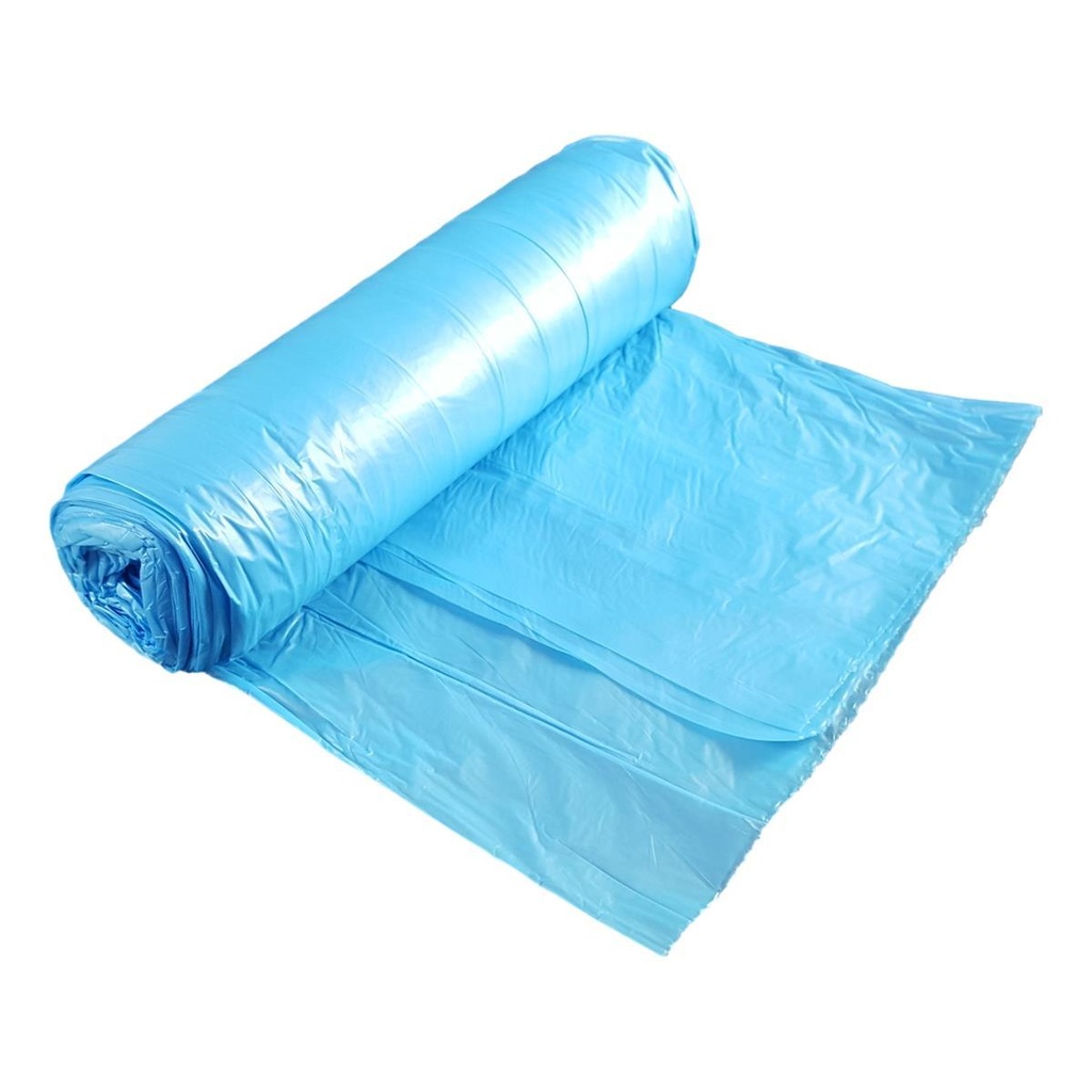 [45817144] Abfallsäcke mit Abreißperforation ohne Zugband blau 120L 10-er