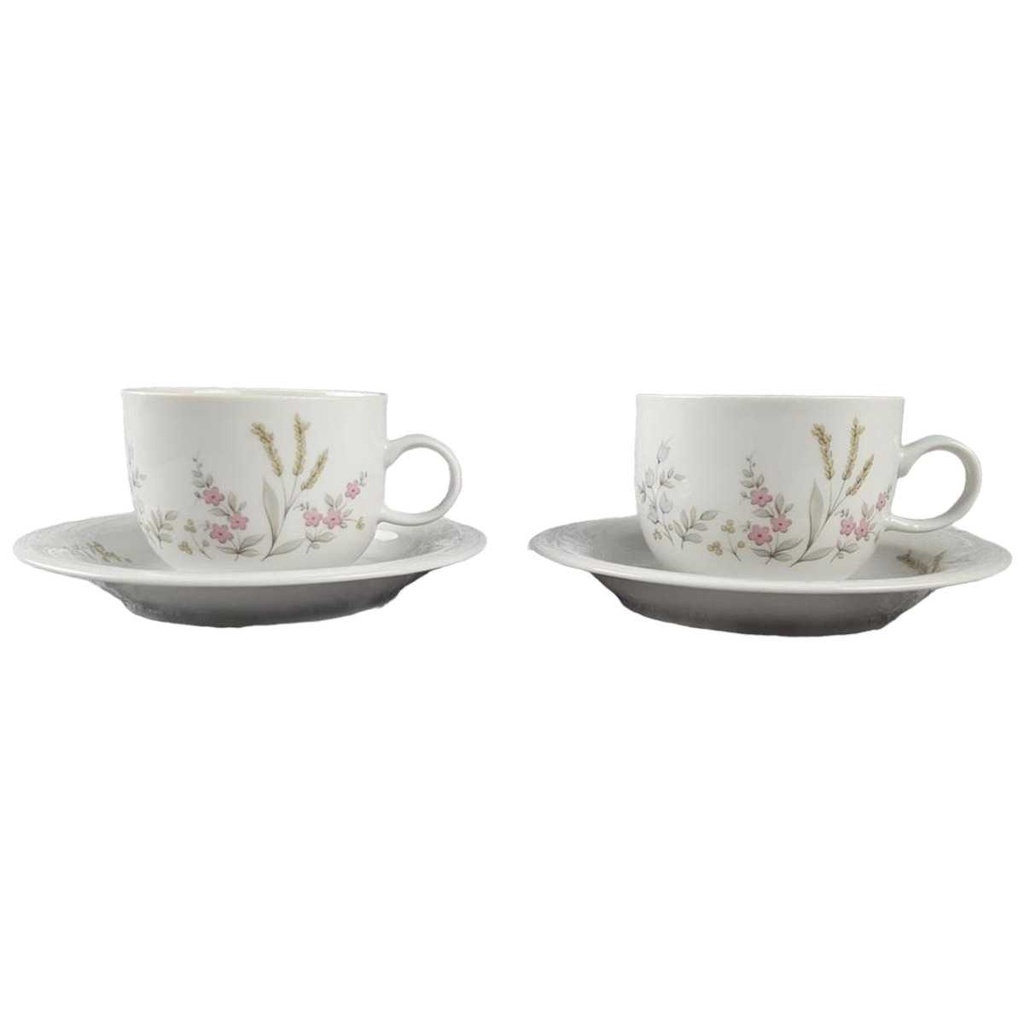 [45817809] 2er Set Untertasse Kaffeetasse mit Tasse Winterling Kirchenlamitz gebraucht - akzeptabel