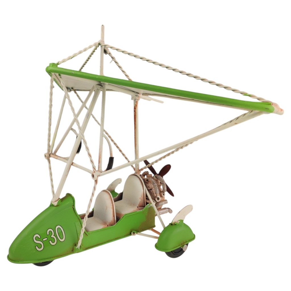 [LA-1780804] Blechmodell Hängegleiter Trike Motordrachen Ultraleichtflugzeug Drachenflieger