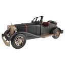 Blechmodell Blechauto Oldtimer Cabrio 2Sitzer Schwarz