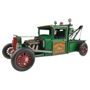 Blechmodell Blechauto Modellauto Blech Abschleppwagen Abschleppfahrzeug Grün