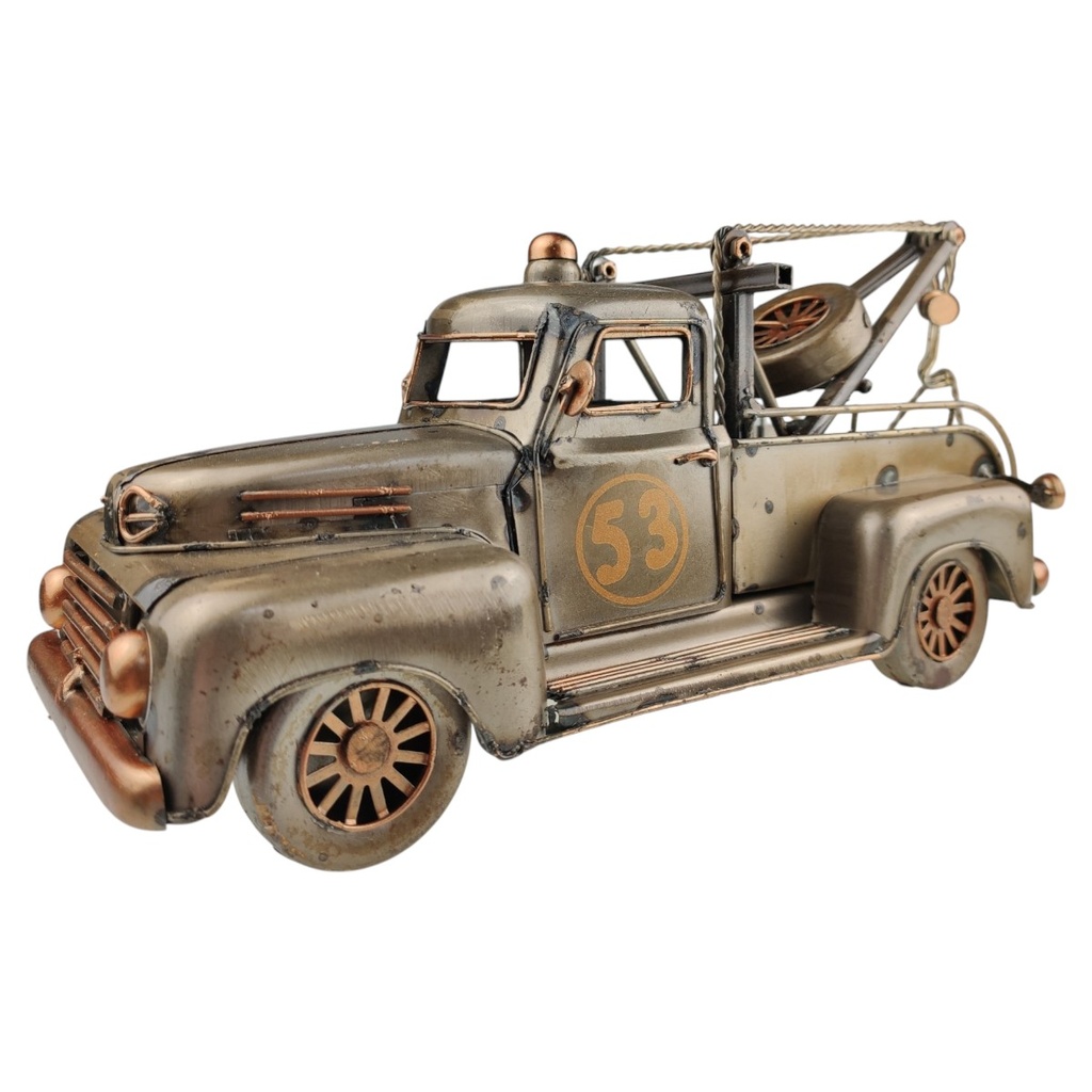 Blechmodell Blechauto Modellauto Blech Abschleppwagen Abschleppfahrzeug Metallic