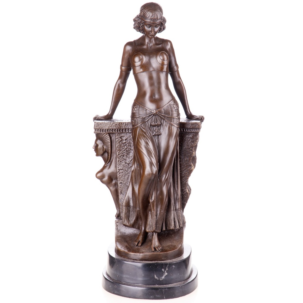 [LA-1822093] Art Deco Bronzefigur Tänzerin