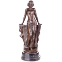 Art Deco Bronzefigur Tänzerin
