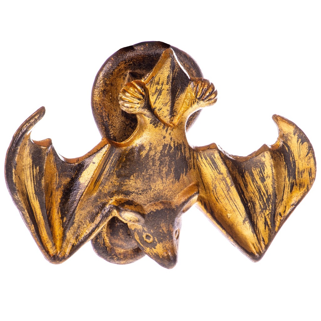 [LA-1822094] Aluminium Türklopfer Fledermaus