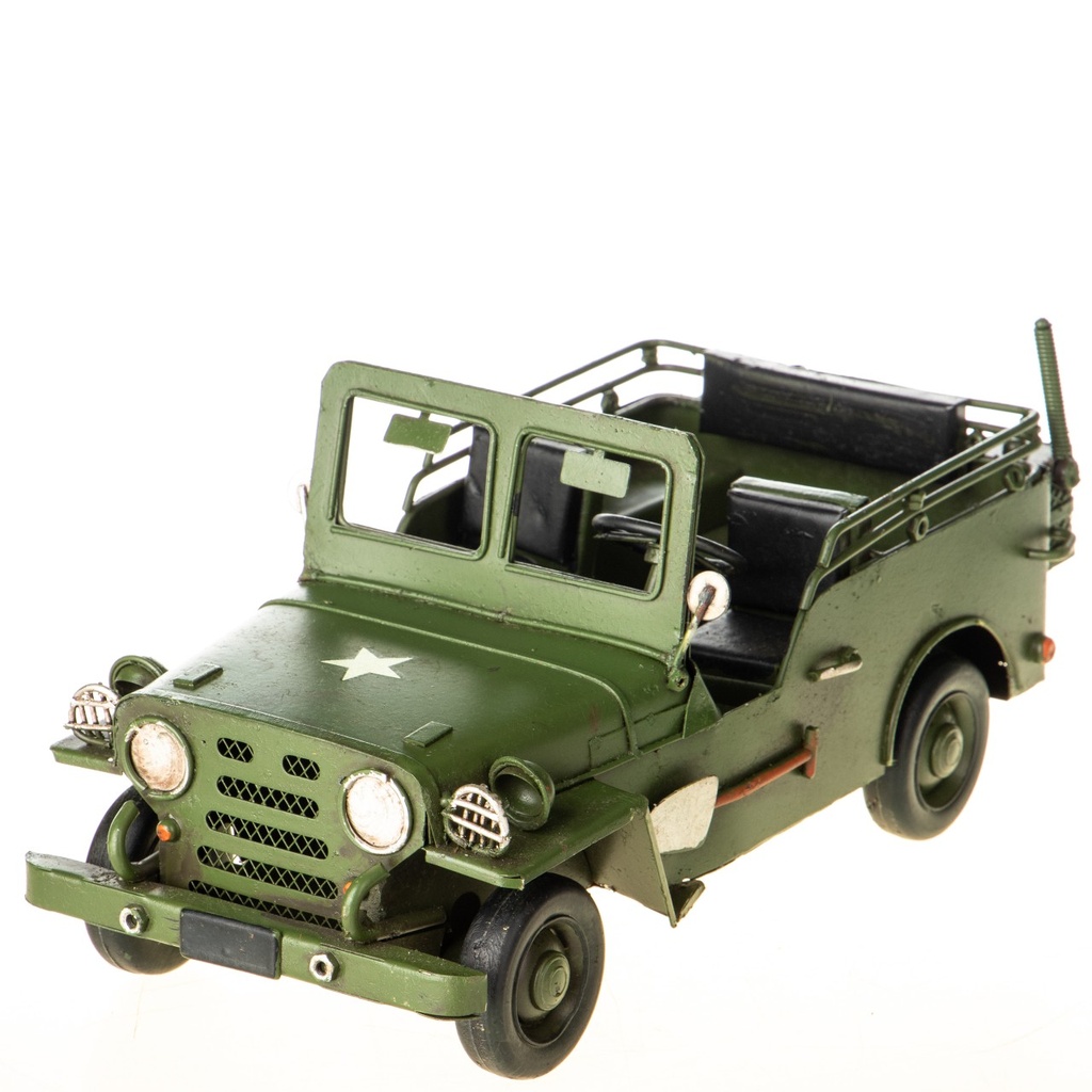 Blechmodell Militär Geländewagen