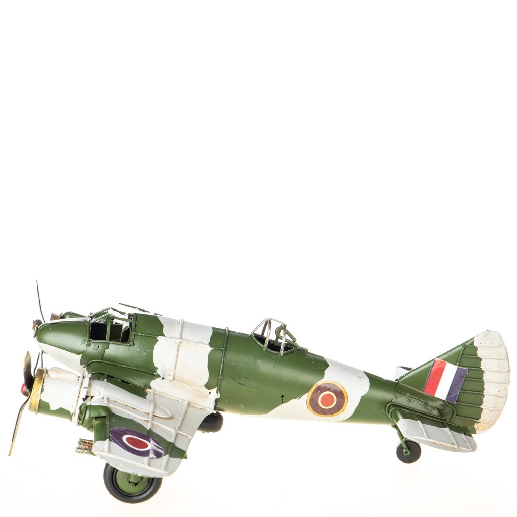Blechmodell Militär Flugzeug