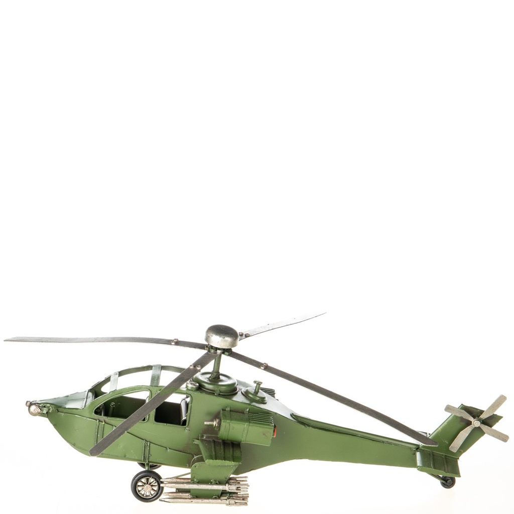 [LA-1822258] Blechmodell Militär Kampfhubschrauber