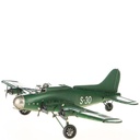 Blechmodell Militär Flugzeug