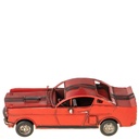 Blechmodell Blechauto Rennauto Sportwagen Rennwagen Muscle-Car Rot