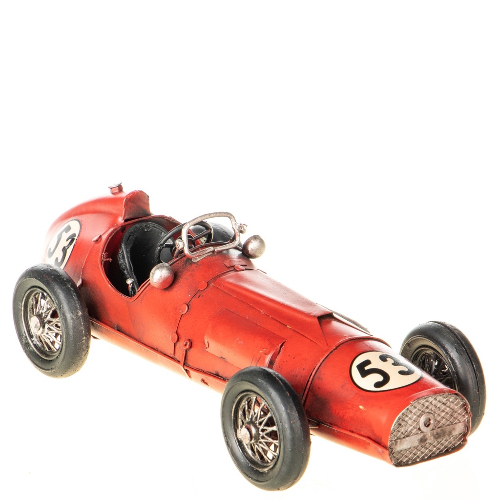 Blechmodell Oldtimer Rennwagen