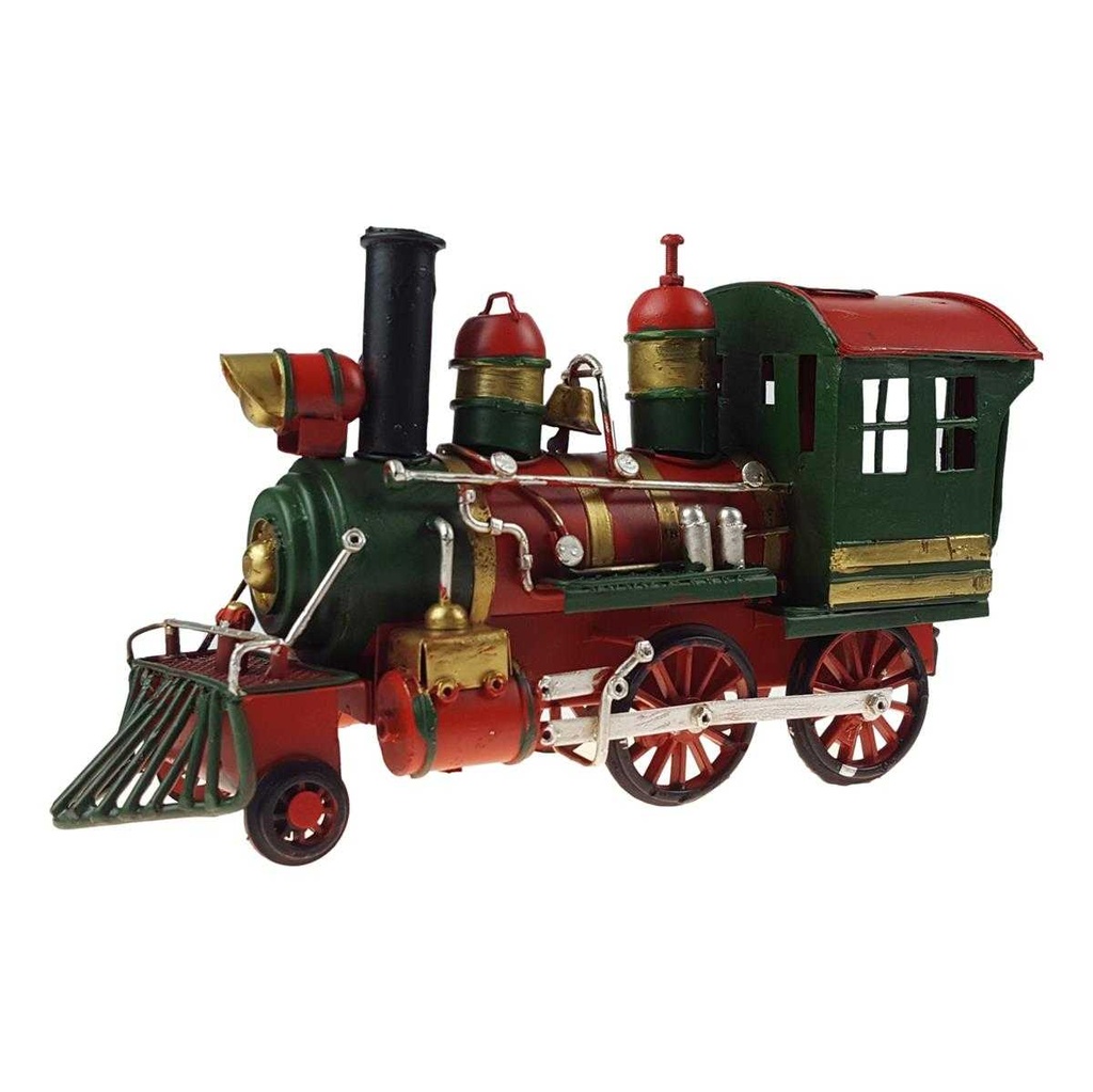 [LA-39180] Blechmodell Eisenbahn Lok Zug Lokomotive Metall Antik-Stil Eisen