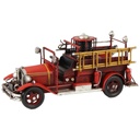 Blechmodell Blechauto Feuerwehrwagen Antik-Stil Eisen L 36x17x15 cm