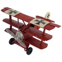 Blechmodell Blechflugzeug Modellflugzeug Dreifachdecker