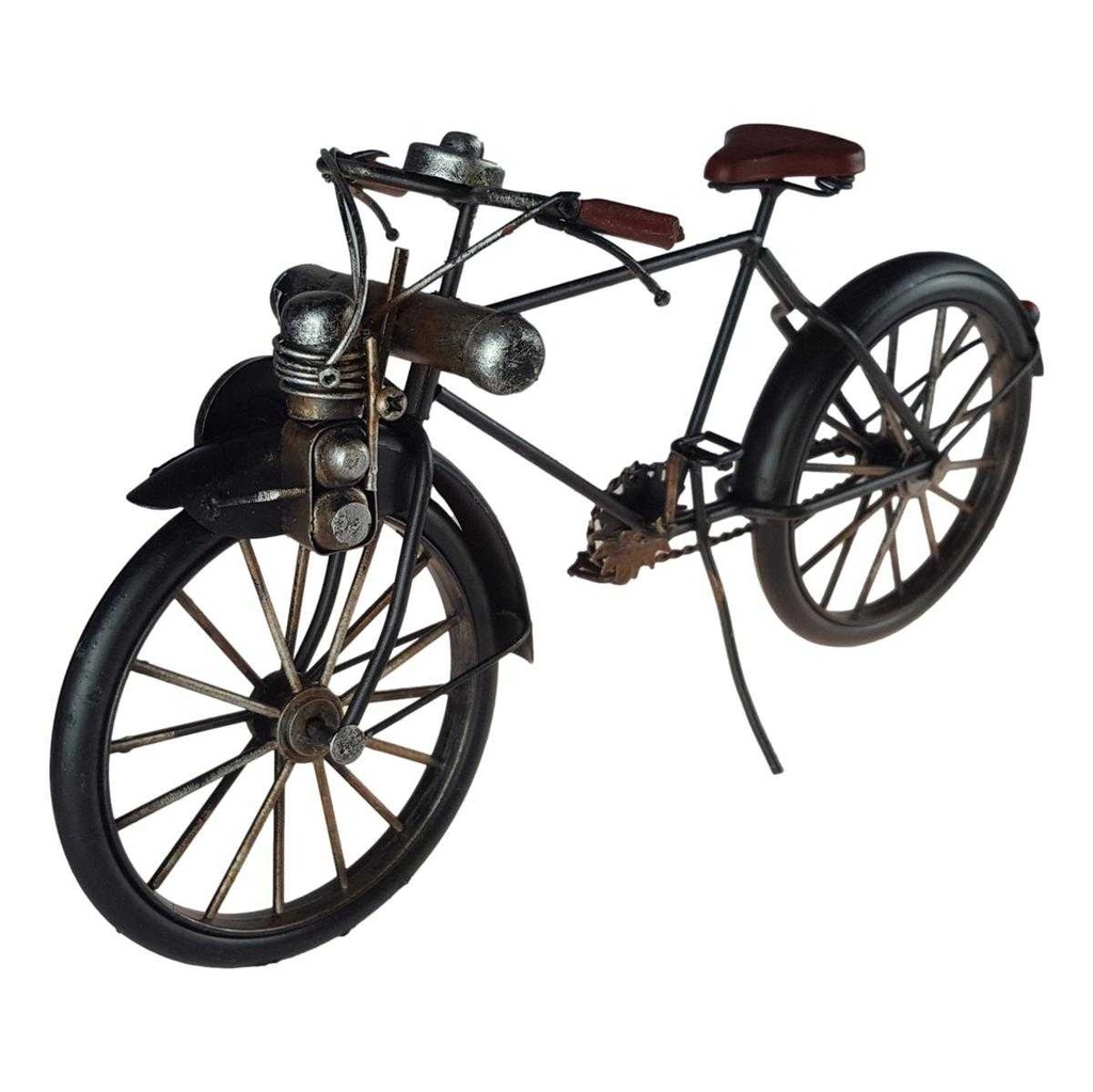 [LA-39196] Blechmodell Blechauto Modellauto ModellfahrradMofa Moped Blechfahrrad Antik-Stil