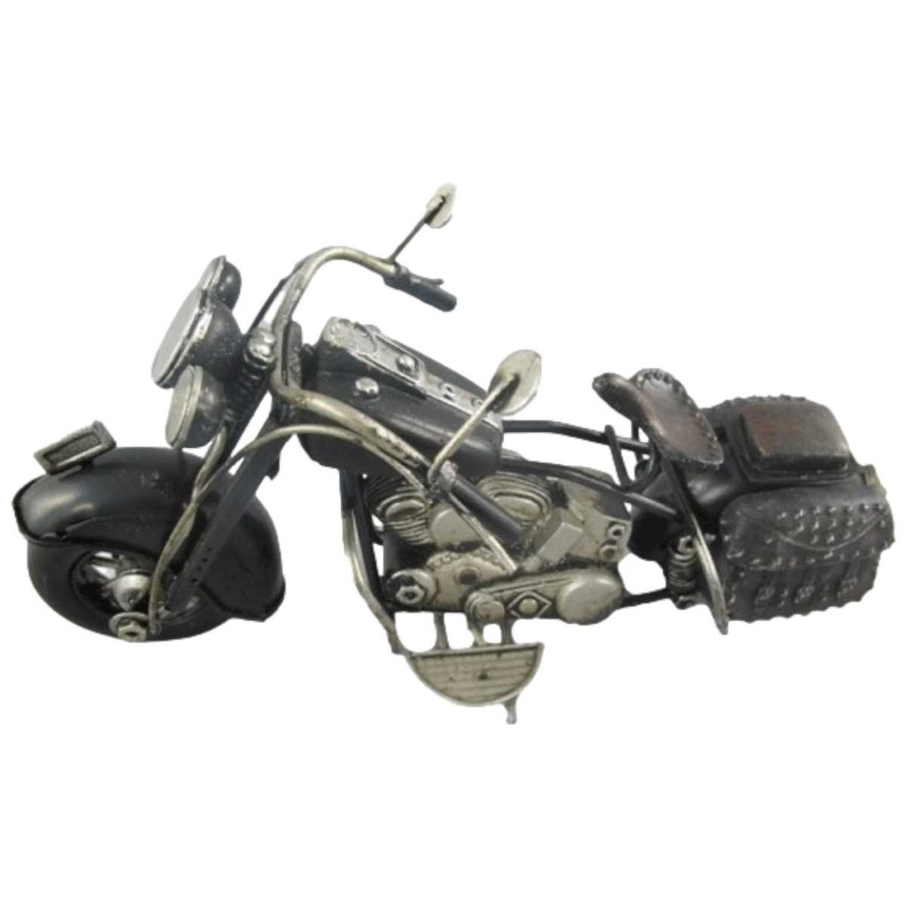 [LA-39207] Blechmodell Blechmotorrad Modellmotorrad Motorrad Schwarz