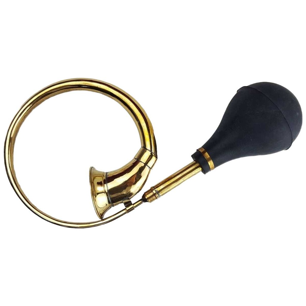 [LA-42742] Autohupe Ballhupe Oldtimerhupe Fanhupe Autohorn Tröte groß Messing