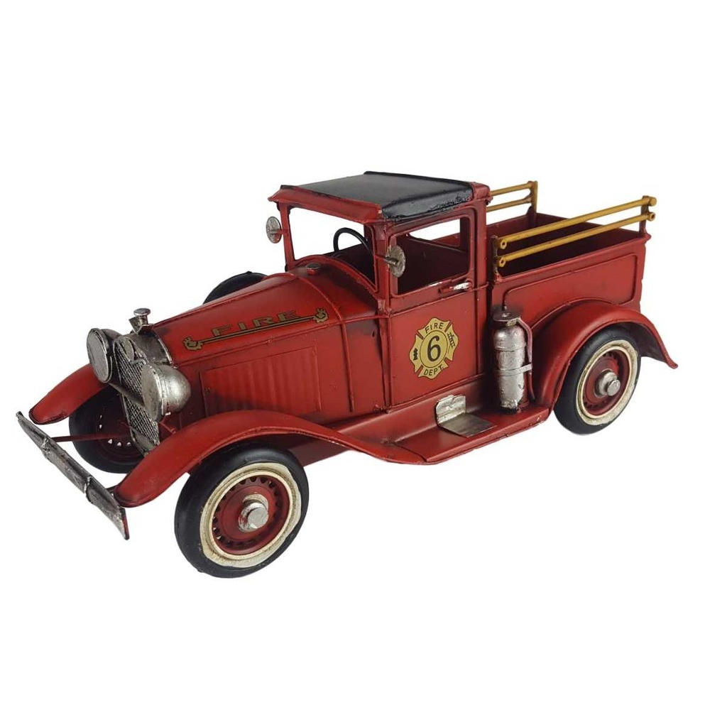 [LA-46407] Blechmodell Blechauto Modellauto Feuerwehrwagen Feuerwehrauto #46407