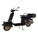 Blechmodell Blechroller Motorroller Moped schwarz