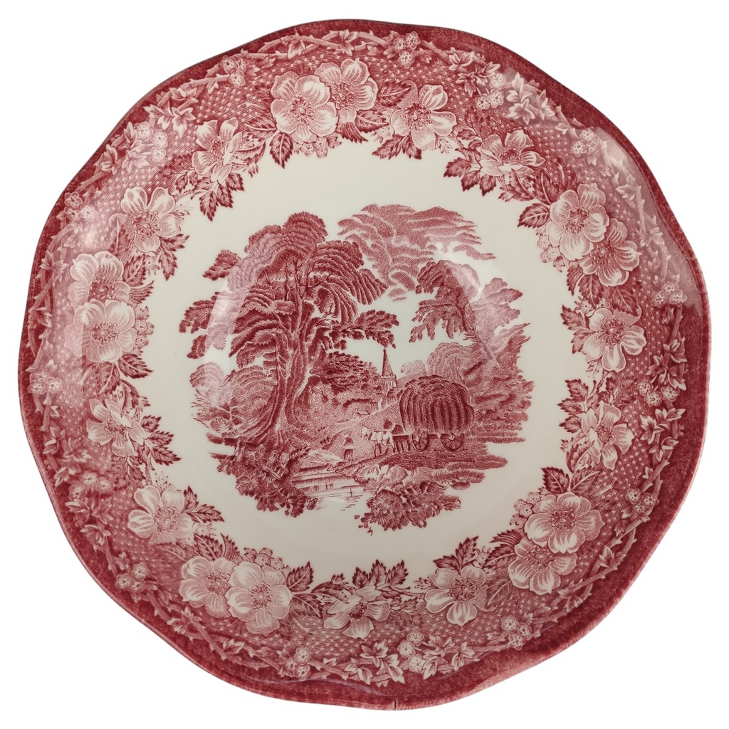 [1818294-1] Schüssel klein 21,5 cm Unicorn Tableware Woodland Rot