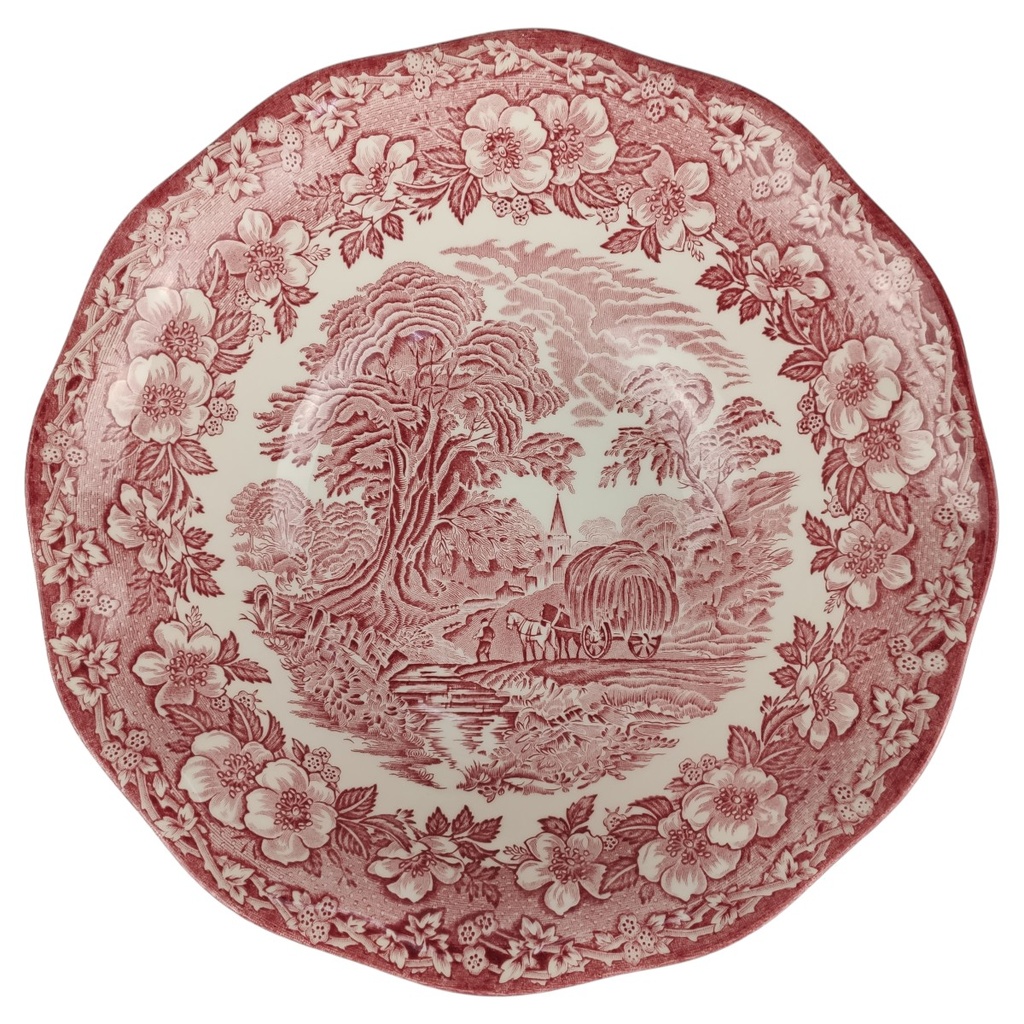 [1818295-1] Schüssel groß 24,5 cm Unicorn Tableware Woodland Rot