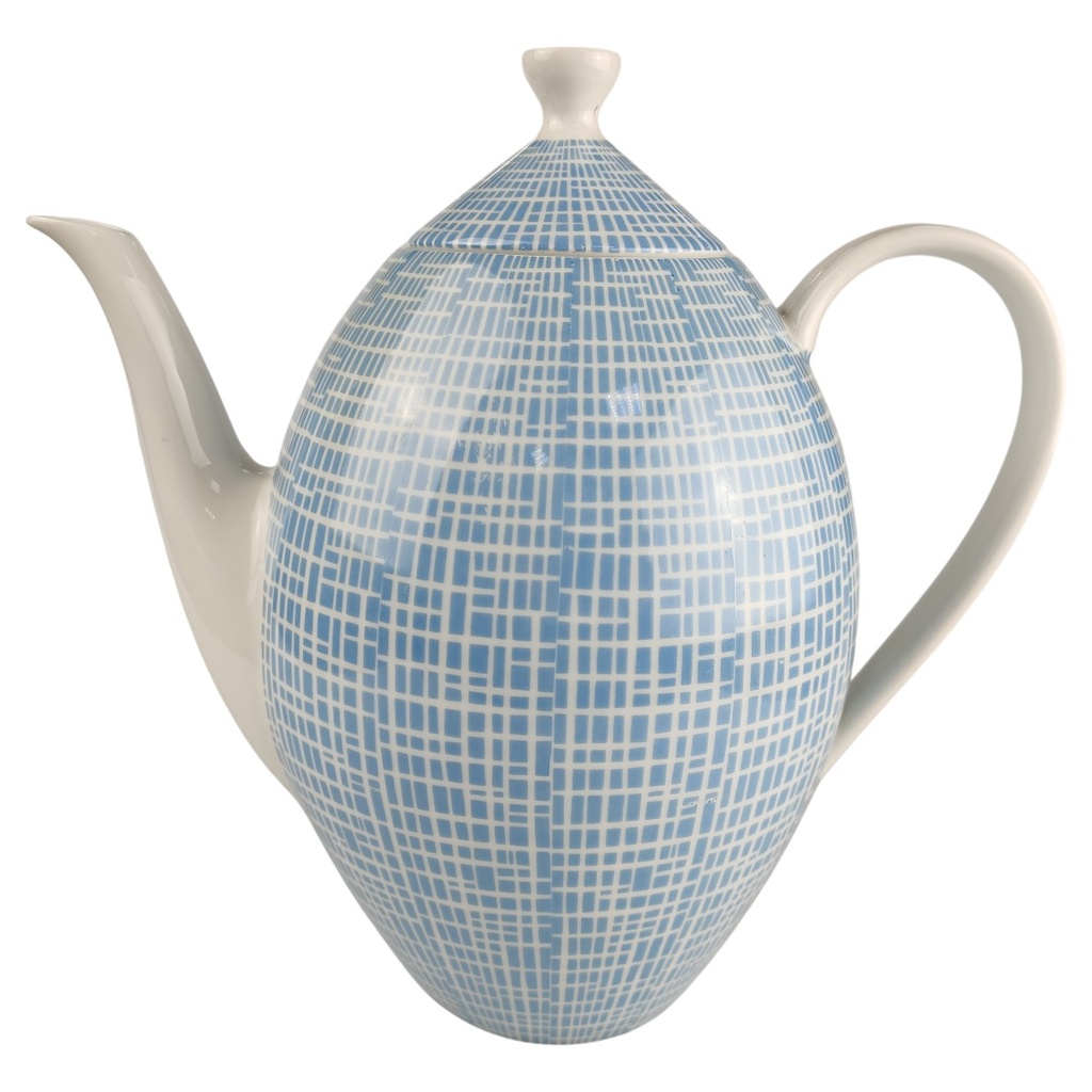 [1818302-1] Kaffeekanne 1,6 L Arzberg Form 2000 Bastdekor Blau