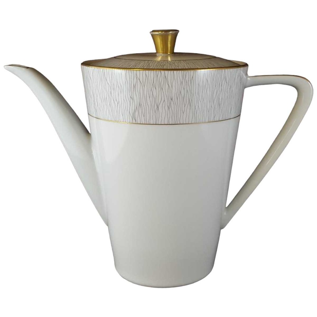 [1818329-1] Kaffeekanne 1 L Königl. pr. Tettau Ria 1347 grauer Rand