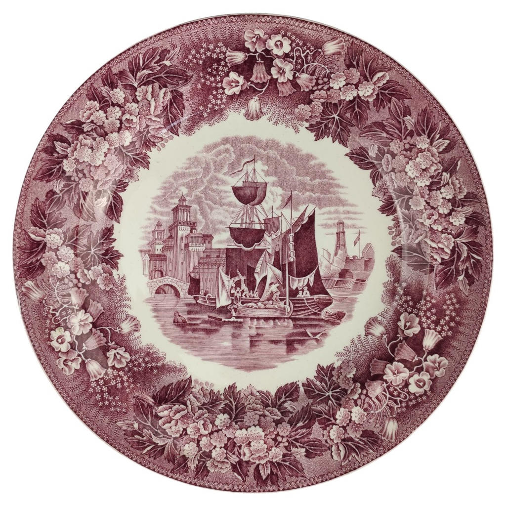 [1818342-1] Kuchenteller 21 cm Wedgwood Ferrara Violett