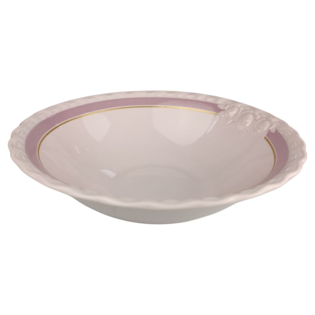 [1820723-1] Schüssel Typ I 21,5 cm Hutschenreuther Drache Exklusiv Rosé Sanssouci Edition