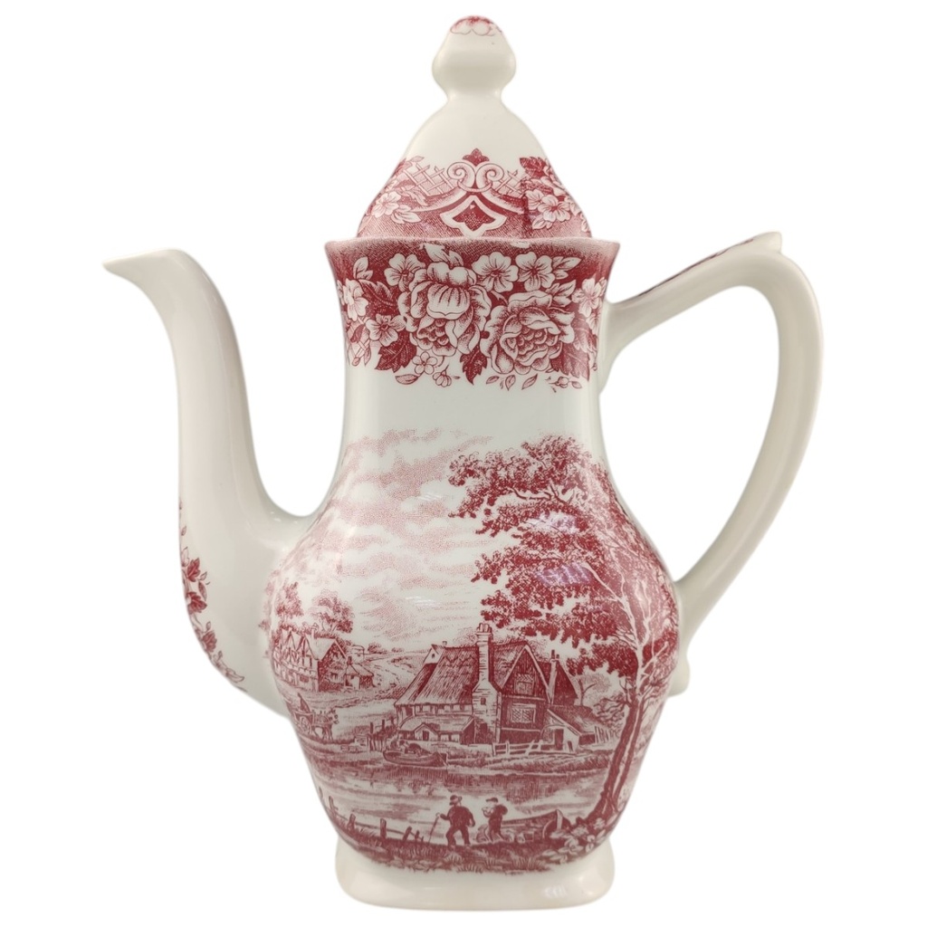 [1820778-2] Kaffeekanne 1 L Grindley Homeland Rot