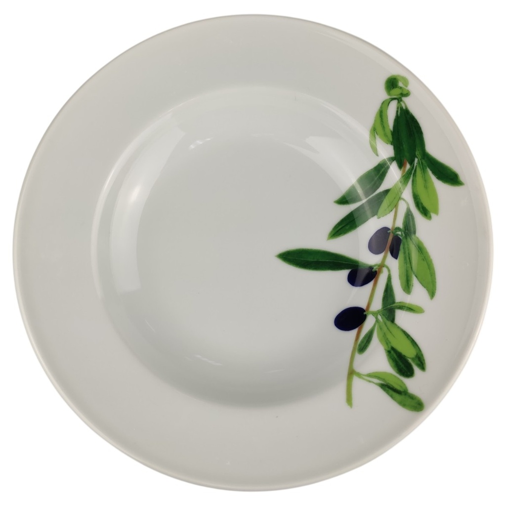 [1820872-1] Suppenteller 23 cm Dibbern Herbaticum Olive