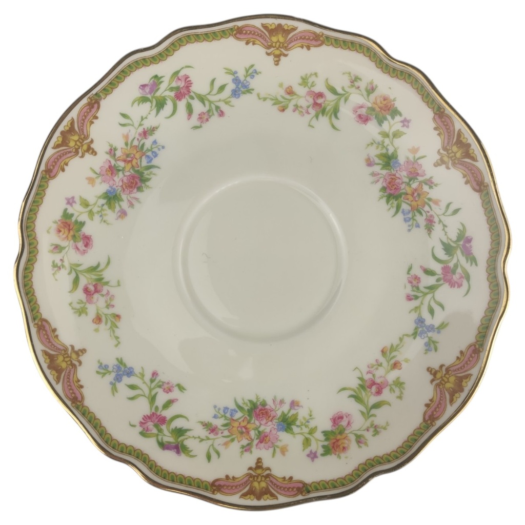 [1823050-1] Untertasse für Tee 15,3 cm Krautheim Astrid Blumenranke 8735