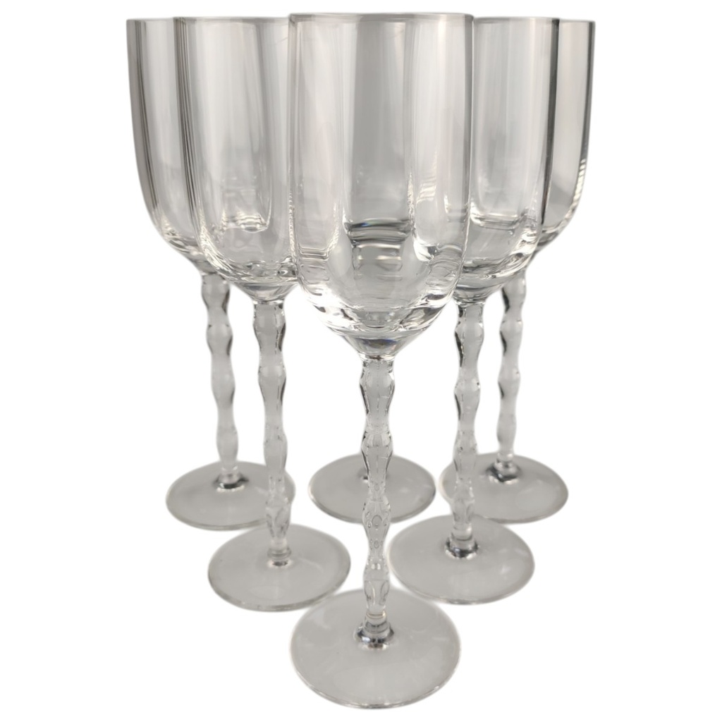 [SET6-1820805-1] 6er Set Sherryglas Rosenthal Polygon