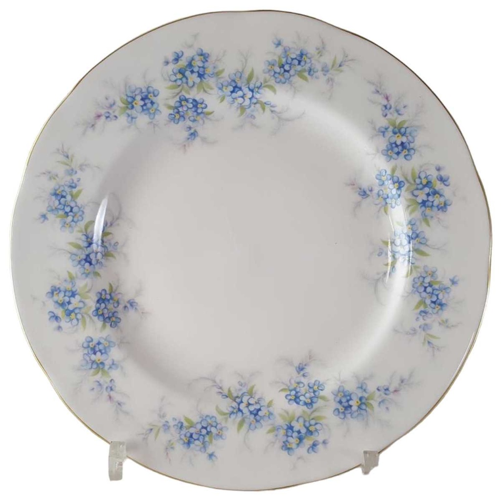 [45813118] Kuchenteller Dessertteller 20,2 cm Royal Standard Blaue Blumenranke (gebraucht - sehr gut)