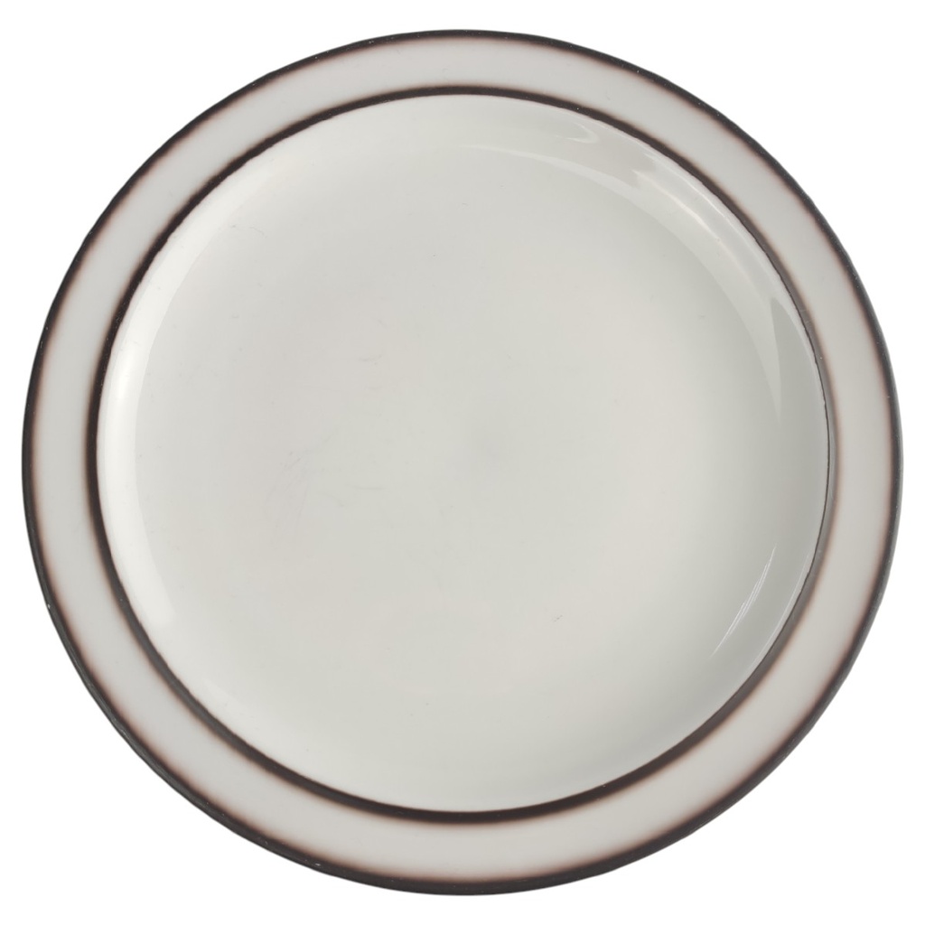 [1806173-3] Kuchenteller 19,7 cm Thomas Scandic Shadow braun (gebraucht - sehr gut)